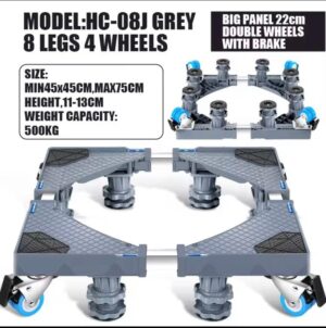 Movable washing machine/Fridge/freezer stand to 500kg
