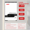 MUST 5kw Pure Sine Wave MPPT Solar Hybrid Inverter 5kw Hybrid Solar Inverter